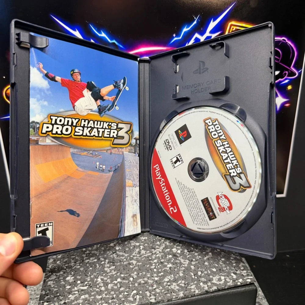 Tony Hawk's Pro Skater 3 PS2 PlayStation 2 Greatest Hits Complete CIB 2001 Skate